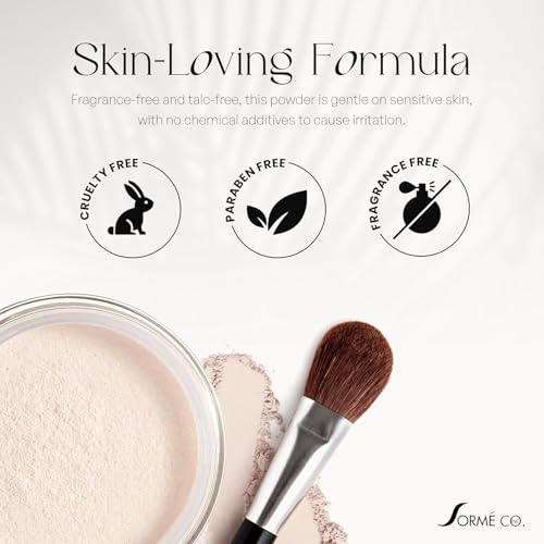Mineral Light Reflecting Setting Powder - Hypoallergenic Matte Loose Powder - Medium