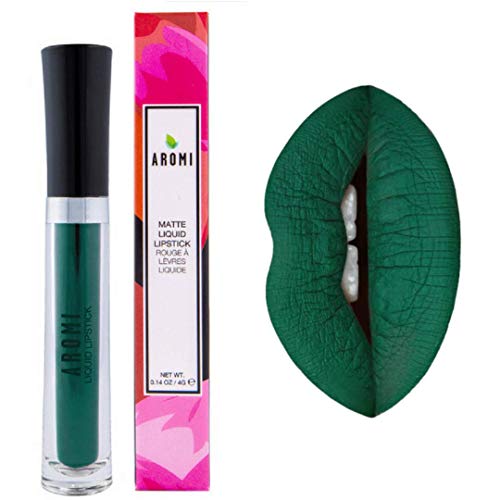 Emerald Green Matte Liquid Lipstick - Long-Lasting, Vegan & Cruelty-Free