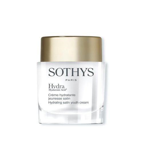 SOTHYS Hydrating Satin Youth Cream - Daily Face Moisturizer with Hyaluronic Acid for Youthful Skin | Normal/Combination