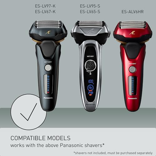 Panasonic Shaver Replacement Outer Foil & Inner Blade Set - 5 Pack for ARC5 ES-LV97-K, ES-LV67-K, ES-LV95-S, ES-LV65-S