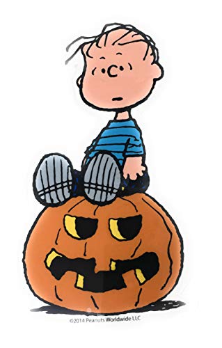 Halloween Peanuts Window Gel Clings with Snoopy Pumpkin Set of 3 - Reusable Holiday Decorations