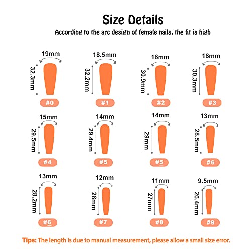 Black Press On Nails Coffin Shape Fake Nails for Women - Easy DIY Manicure