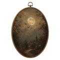 Halloween Fall Landscape Canvas Wall Art - Color 05, 8.6x11.4 Inches