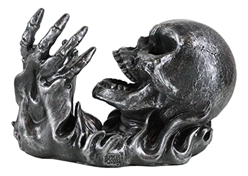 Skeleton Skull Wine Bottle Holder Figurine - Halloween Party Decor