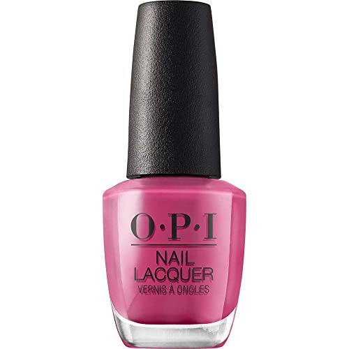 OPI Aurora Berry-alis Nail Lacquer - Dark Pink Opaque Polish, Long-Lasting