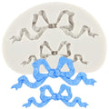 Bow Silicone Mold Ribbon Bowknot Fondant Cake Decorating Mold - Style A