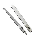 BeautyTrack 6-Inch Diamond Deb Nail File, for Manicure, Pedicure, Grooming Foot Skin, Podiatric Foot Care Instruments, Stainless Steel (Pack of 2, 2026 Stock), Pouch