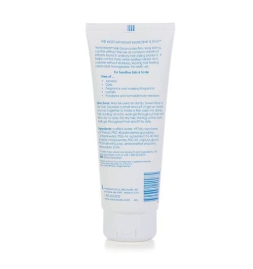 Vanicream Hair Styling Gel - Fragrance-Free & Gluten-Free Formula for Sensitive Skin | 7 Oz