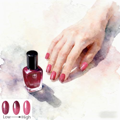 Color Changing Gel Nail Polish Set - 6 Pack, Quick Dry, No UV Needed