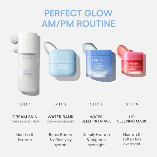 LANEIGE Cream Skin Toner & Moisturizer Refill: Lightweight Refillable Korean Milky Toner with Ceramide & Peptide for Hydration, Firming, & Barrier Support