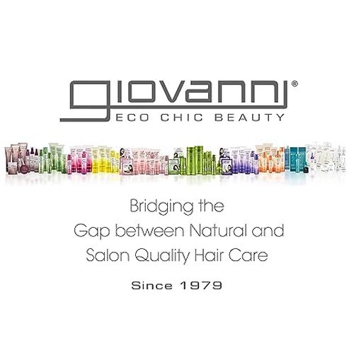 GIOVANNI 2chic Ultra-Volume Shampoo - Daily Volumizing Formula with Papaya & Tangerine Butter, Promotes Weightless Control for Fine Limp Thin Hair, No Parabens, Color Safe - 24 oz (Pack of 2)