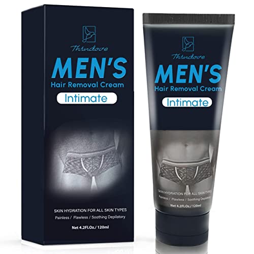 Men's Intimate Hair Removal Cream Painless & Effective for All Skin Types