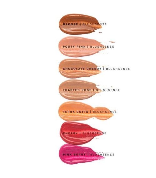 SeneGence BlushSense Cream Blush, Chocolate Cherry, 0.25 Oz, Blendable Hydrating Formula with SenePlex+ for Anti-Aging Benefits, Enriched with Vitamins B & E