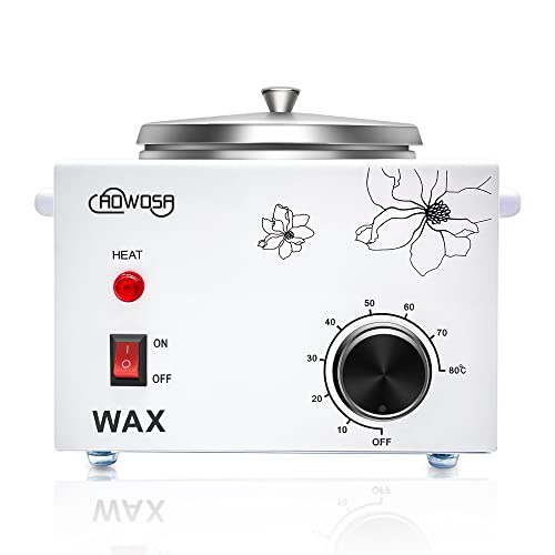 White Single Pot Wax Warmer 600ml Professional Hair Removal Heater