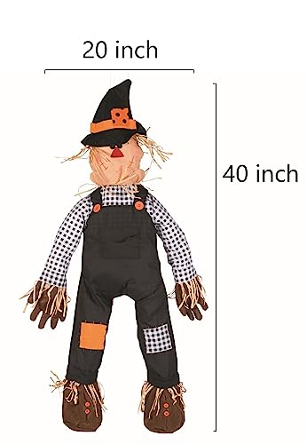 Stuff-a-Scarecrow Halloween Decor - 20x40 Inch Fall & DIY Craft