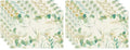 Eucalyptus Summer Placemat Set - 12 x 18 Inch Rectangular Beige Pack of 4