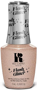 Red Carpet Manicure Glisten While I Glow Glitter Gel - Flash-Activated Sparkle & Long-Lasting Manicure
