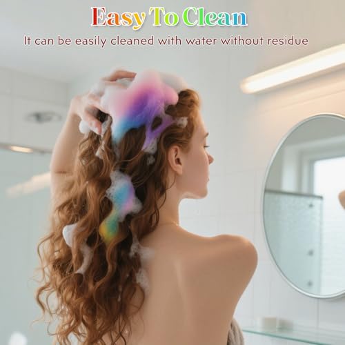 Teal Hair Spray - Instant Color, Washable, Large Capacity, Skin Friendly - Variation: Teal