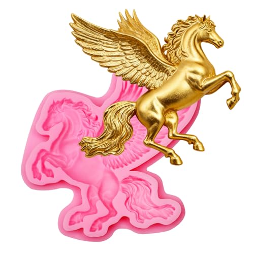 Unicorn Silicone Mold for Cake Decorating - Fly Hores Z362