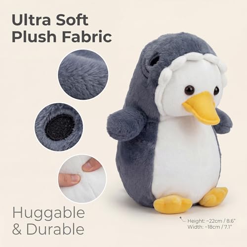 Plush Shark Goose Stuffed Animal Desk Toy - Soft & Cute Gift - Plush1