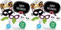 Small Trick or Treat Halloween Photo Booth Props Kit - Pack of 2