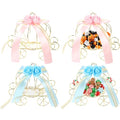 4 Pack Pumpkin Carriage Candy Boxes - Halloween Party Favors & Centerpieces