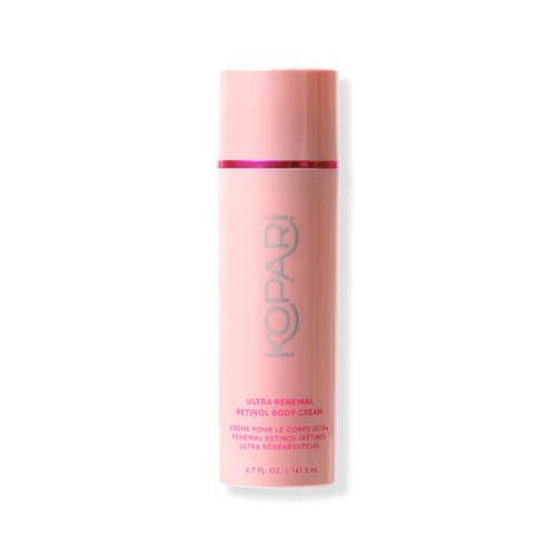 Kopari Ultra Renewal Retinol Body Cream, Infused with Acai & Encapsulated Retinol, Treat Fine Lines & Crepey Skin, Resurface & Boosts Collagen, 4.7 oz