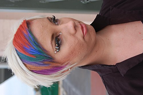 Temporary Blue Hair Color Spray Powder - Vibrant, Washable, Easy Application