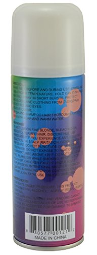 Temporary Hair Color Spray - 3 oz Can, Pack of 24