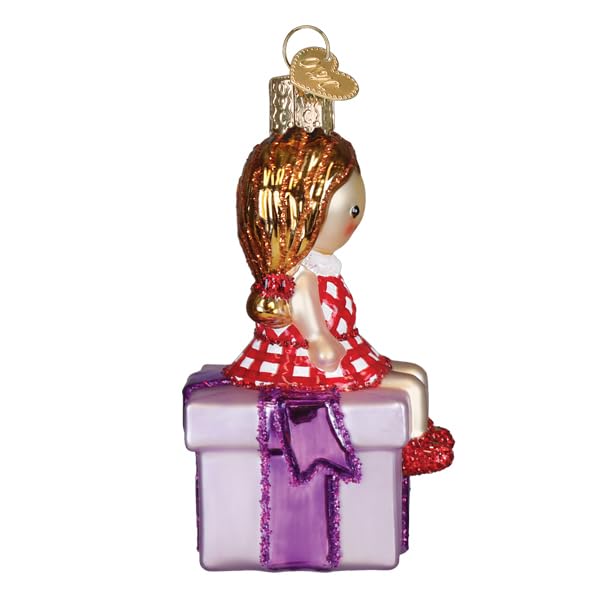 Misfit Doll Glass Ornament for Christmas Tree Handcrafted Holiday Decoration Rudolph Collection