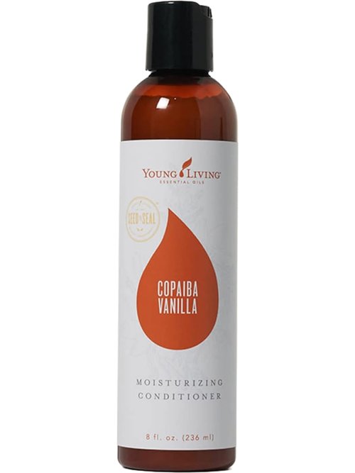 Copaiba Vanilla Moisturizing Conditioner by Young Living | 8 oz | Restores Moisture & Strength to Dry, Damaged Hair | Infused with Pracaxi Seed Oil, Avocado Oil & Murumuru Butter for Healthy Strands
