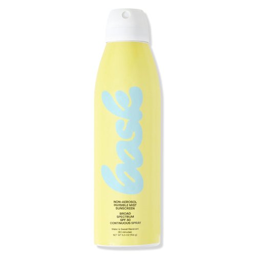 Bask Suncare SPF 30 Sunscreen Spray - Non-Aerosol, Broad Spectrum UVA/UVB Protection, 5.5 oz | Moisturizing & Lightweight