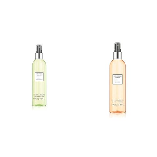 Vera Wang Embrace Body Mist Spray - Green Tea & Pear Blossom Scent | 8 Oz Floral Fragrance