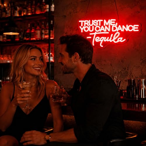 Trust Me You Can Dance Neon Sign Wall Decor LED Light for Parties & Home