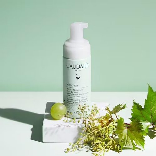 Caudalie Vinoclean Gentle Foaming Facial Cleanser - Instant Refresh for All Skin Types