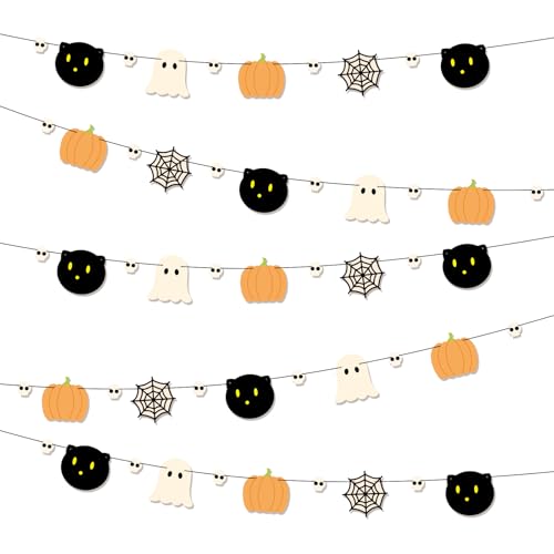 Halloween Party Banner Set - 2 Pieces 9.84ft Decor for Fall & Halloween Celebrations