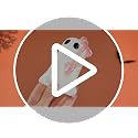 Pink Halloween Decor Set - Cute Ghost & Pumpkin Table Centerpieces - Elegant Style