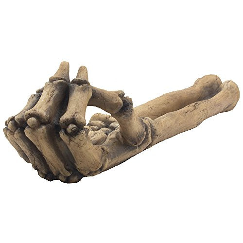 Halloween Skeleton Hand Incense Holder - Gothic Decor & Spooky Aromatherapy Stand