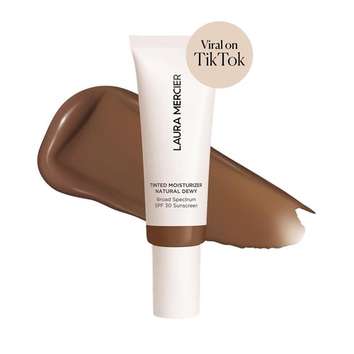 Laura Mercier Tinted Moisturizer - Natural Dewy Finish with SPF 30 | 24HR Hydration & Buildable Coverage