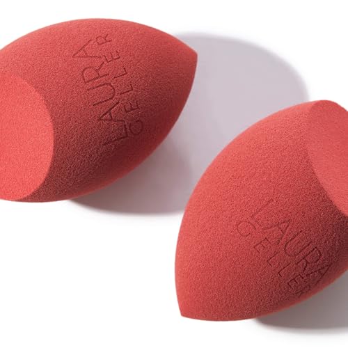 Laura Geller Full Face Blending Sponge Set - 16 Makeup Sponges for Foundation & Concealer