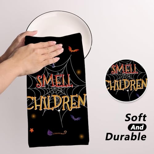 Halloween Kitchen Towels 2 Pack 18x26 Inches Festive Home Decor