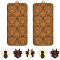 Halloween Spider Silicone Molds for Candy, Ice, Soap & Cupcake Decor - 2 Pack