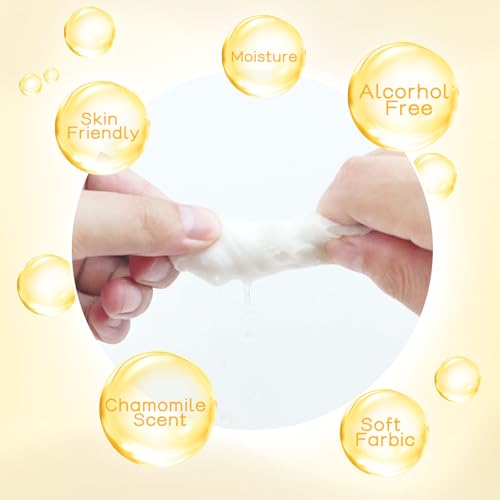 200 Pack Makeup Remover Wipes - Gentle Face Cleansing & Travel-Friendly