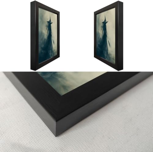 Gothic Witch Canvas Wall Art - Halloween Poster Print - 20x16 Variation