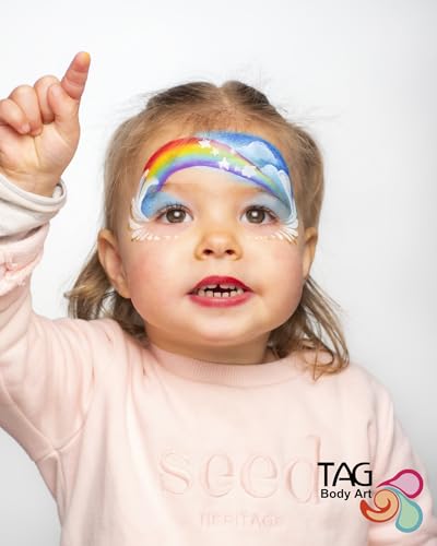 Face and Body Paint - 1 Stroke Split Cake 30g - Petal Variation