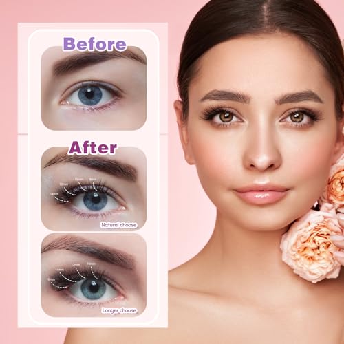 168 pcs Lash Clusters Kit for Eyelash Extensions with Bond & Seal - NM-EL22 Variation