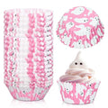 Halloween Cupcake Liners Ghost Pink White 300pcs - Themed Baking Cups & Wrappers