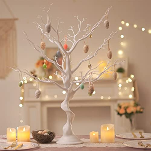 White Artificial Manzanita Tree Centerpiece - 2ft 6in Wedding & Party Decor