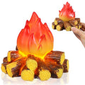 Artificial Campfire Night Light - Realistic Flame Effect Decorative LED Lamp