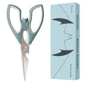Large Bat and Cat Shaped Kitchen Scissors - Ergonomic Handles for Vegetables & Meat Cutting